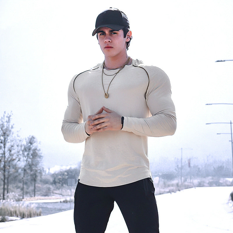 Men's Sports Long Sleeve Panel Shapewear