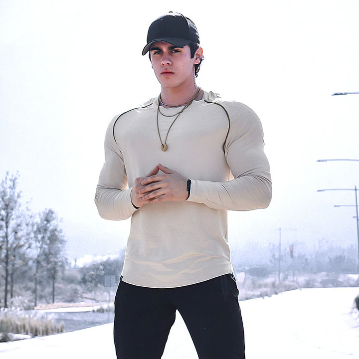 Men's Sports Long Sleeve Panel Shapewear